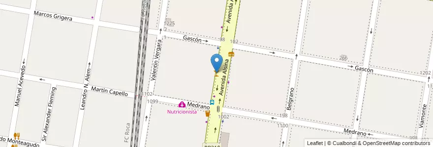 Mapa de ubicacion de Deeper en Argentinië, Buenos Aires, Partido De Lomas De Zamora, Lomas De Zamora, Banfield.