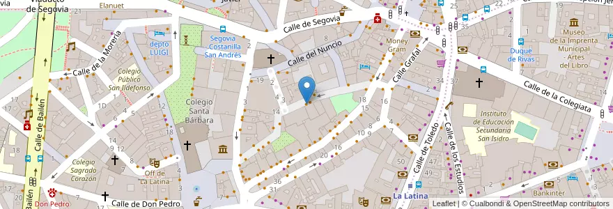 Mapa de ubicacion de Déjate Liar en Spagna, Comunidad De Madrid, Comunidad De Madrid, Área Metropolitana De Madrid Y Corredor Del Henares, Madrid.