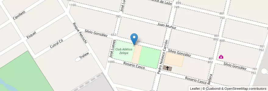 Mapa de ubicacion de Delegación Municipal Zelaya en آرژانتین, استان بوئنوس آیرس, Partido Del Pilar, Zelaya.