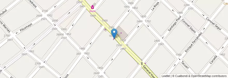 Mapa de ubicacion de Delfi Moda en Argentina, Buenos Aires, Partido De Lanús, Lanús Oeste.