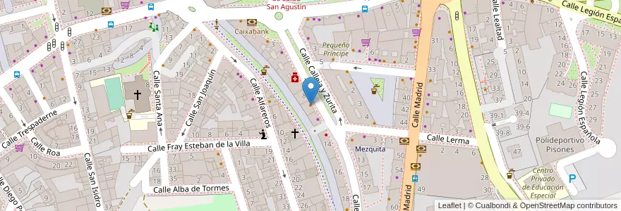 Mapa de ubicacion de Delicias en Испания, Кастилия И Леон, Бургос, Alfoz De Burgos, Burgos.