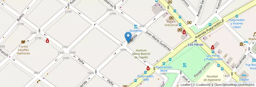 Mapa de ubicacion de Delicious Café, Recoleta en Argentina, Autonomous City Of Buenos Aires, Comuna 2, Autonomous City Of Buenos Aires.