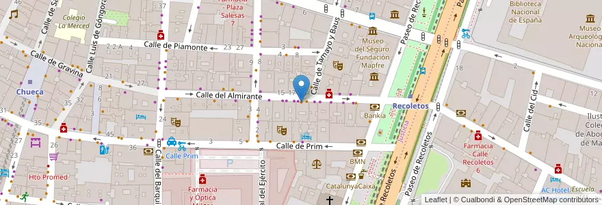 Mapa de ubicacion de Delirant en Испания, Мадрид, Мадрид, Área Metropolitana De Madrid Y Corredor Del Henares, Мадрид.