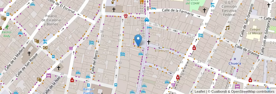 Mapa de ubicacion de Delisco en إسبانيا, منطقة مدريد, منطقة مدريد, Área Metropolitana De Madrid Y Corredor Del Henares, مدريد.
