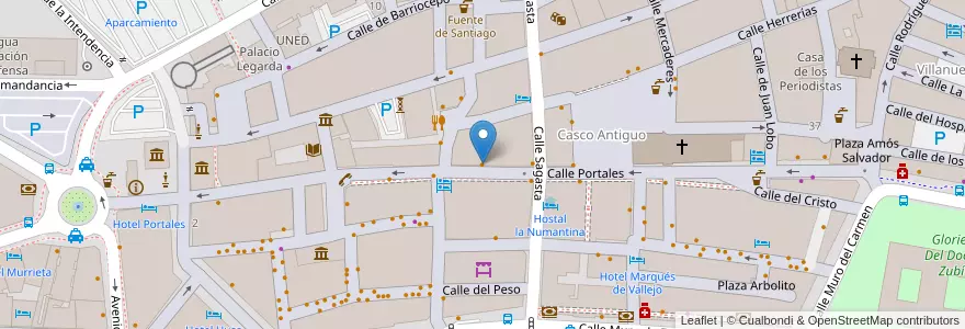 Mapa de ubicacion de dellaSera en Испания, Риоха, Риоха, Логронья.