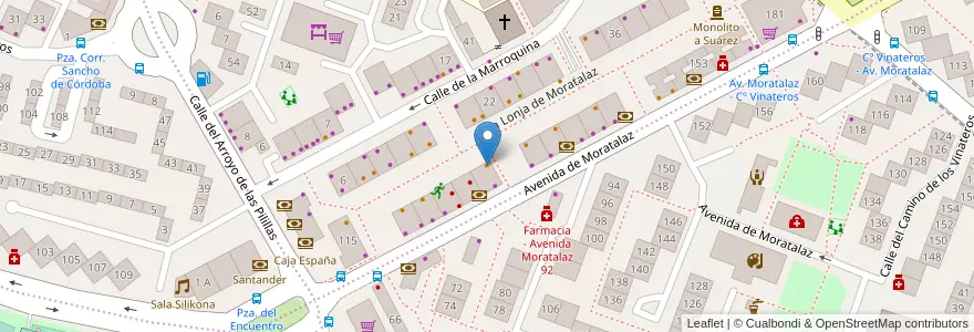 Mapa de ubicacion de Delorean en إسبانيا, منطقة مدريد, منطقة مدريد, Área Metropolitana De Madrid Y Corredor Del Henares, مدريد.