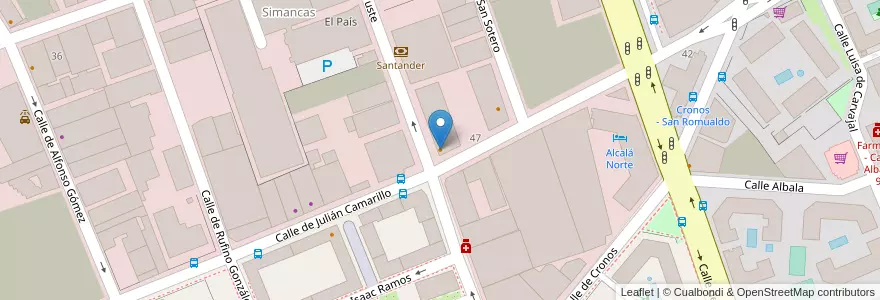 Mapa de ubicacion de Demimadre en Испания, Мадрид, Мадрид, Área Metropolitana De Madrid Y Corredor Del Henares, Мадрид.