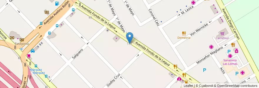 Mapa de ubicacion de DeRose Method - Sede San Isidro en アルゼンチン, ブエノスアイレス州, Partido De San Isidro, Boulogne Sur Mer.