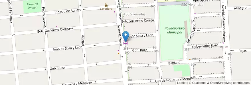 Mapa de ubicacion de Despensa Avenida en Аргентина, Катамарка, Departamento Capital, Municipio De San Fernando Del Valle De Catamarca, San Fernando Del Valle De Catamarca.