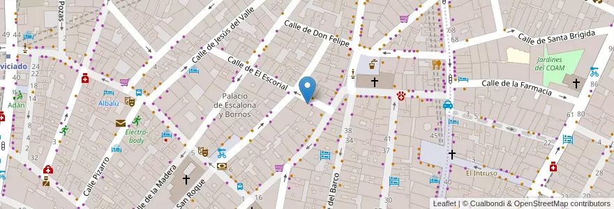 Mapa de ubicacion de devorador.es en Испания, Мадрид, Мадрид, Área Metropolitana De Madrid Y Corredor Del Henares, Мадрид.