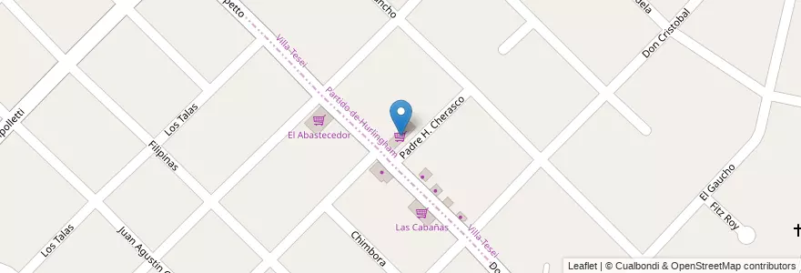 Mapa de ubicacion de Dia Percent en Arjantin, Buenos Aires, Partido De Hurlingham.