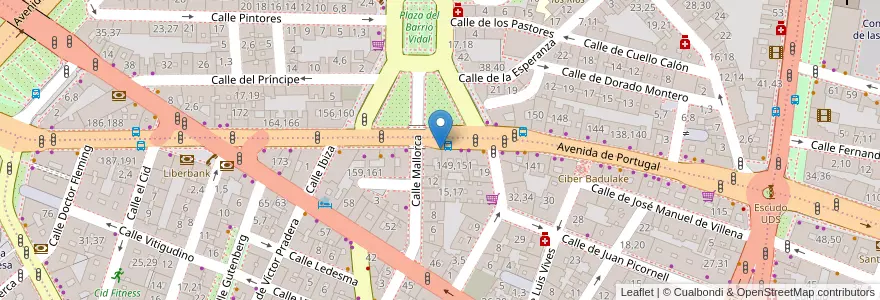 Mapa de ubicacion de Diagnostico Dental Avanzado en Испания, Кастилия И Леон, Саламанка, Campo De Salamanca, Саламанка.