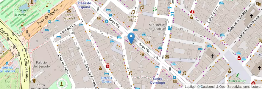 Mapa de ubicacion de DiBocca en Spain, Community Of Madrid, Community Of Madrid, Área Metropolitana De Madrid Y Corredor Del Henares, Madrid.