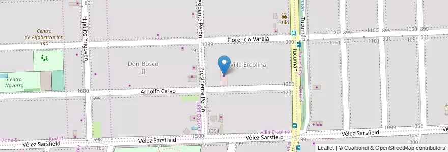Mapa de ubicacion de Diesel Seta en Argentinien, Santa Fe, Departamento Rosario, Municipio De Funes, Funes.