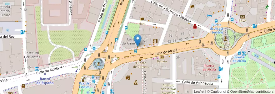 Mapa de ubicacion de Diferen-T en İspanya, Comunidad De Madrid, Comunidad De Madrid, Área Metropolitana De Madrid Y Corredor Del Henares, Madrid.