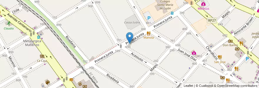 Mapa de ubicacion de DigiMac en Argentina, Buenos Aires, Partido De San Isidro, San Isidro.