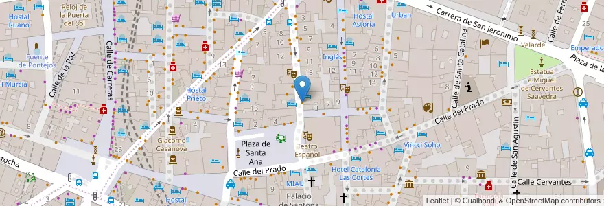 Mapa de ubicacion de Dim Sum Market en إسبانيا, منطقة مدريد, منطقة مدريد, Área Metropolitana De Madrid Y Corredor Del Henares, مدريد.