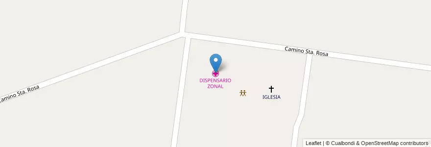 Mapa de ubicacion de DISPENSARIO ZONAL en Аргентина, Кордова, Departamento Capital, Pedanía Capital, Córdoba, Municipio De Córdoba.