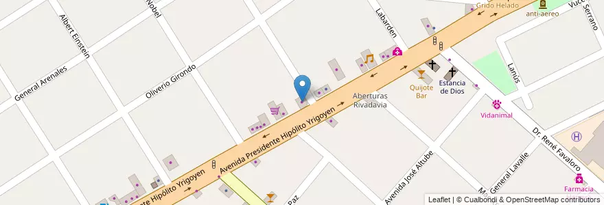 Mapa de ubicacion de Distribudora el Titi en Argentine, Province De Buenos Aires, Partido De José C. Paz.