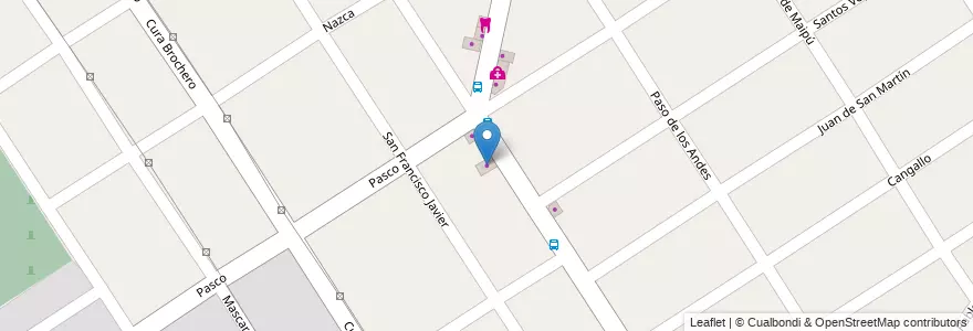 Mapa de ubicacion de Distribuidora Fernando en Arjantin, Buenos Aires, Partido De Malvinas Argentinas, Grand Bourg.