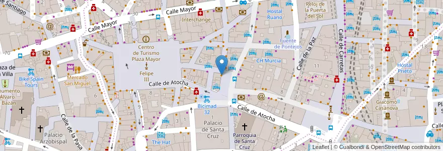 Mapa de ubicacion de Dixie en Spain, Community Of Madrid, Community Of Madrid, Área Metropolitana De Madrid Y Corredor Del Henares, Madrid.