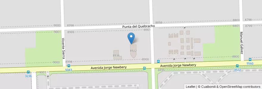 Mapa de ubicacion de D'Maury en アルゼンチン, サンタフェ州, Departamento Rosario, Municipio De Rosario, ロサリオ.
