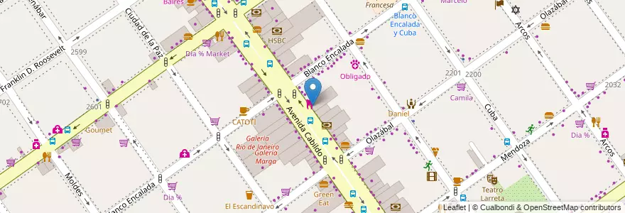 Mapa de ubicacion de Doctor Ahorro, Belgrano en Arjantin, Ciudad Autónoma De Buenos Aires, Buenos Aires, Comuna 13.