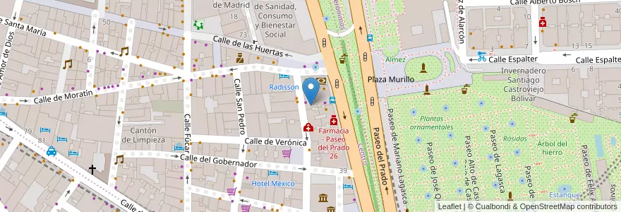 Mapa de ubicacion de Doctor Fernando Caudevilla en スペイン, マドリード州, Comunidad De Madrid, Área Metropolitana De Madrid Y Corredor Del Henares, Madrid.