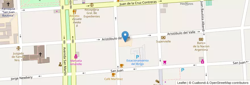 Mapa de ubicacion de Doctor Salvador Sallarés en Arjantin, Buenos Aires, Partido De Florencio Varela, Florencio Varela.