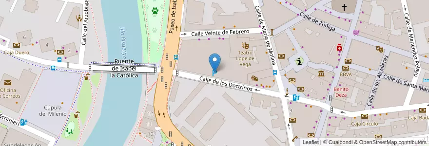 Mapa de ubicacion de Doctrinos en Sepanyol, Castilla Y León, Valladolid, Valladolid.