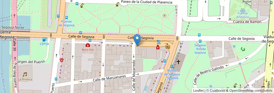 Mapa de ubicacion de Dolce&Vegana en Испания, Мадрид, Мадрид, Área Metropolitana De Madrid Y Corredor Del Henares, Мадрид.