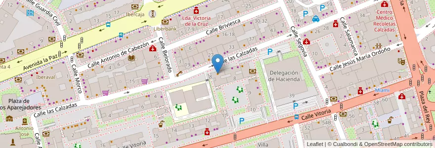 Mapa de ubicacion de Domino's Pizza en Sepanyol, Castilla Y León, Burgos, Alfoz De Burgos, Burgos.