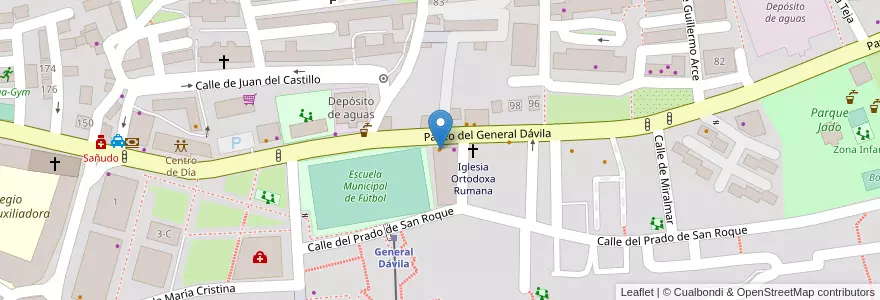 Mapa de ubicacion de Domino's Pizza en اسپانیا, Cantabria, استان کانتابریا, Santander, Santander.