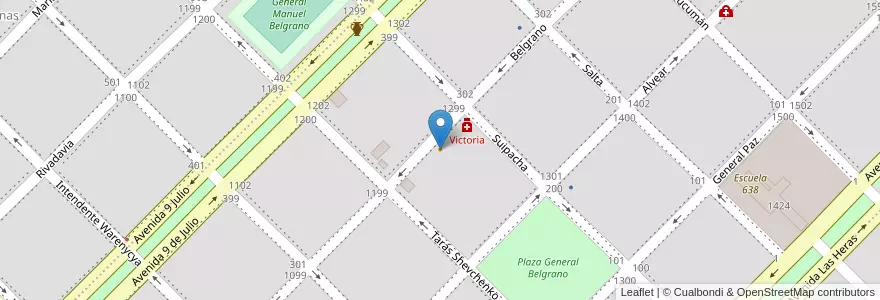 Mapa de ubicacion de Don Alfredo en Arjantin, Misiones, Departamento Apóstoles, Municipio De Apóstoles, Apóstoles.