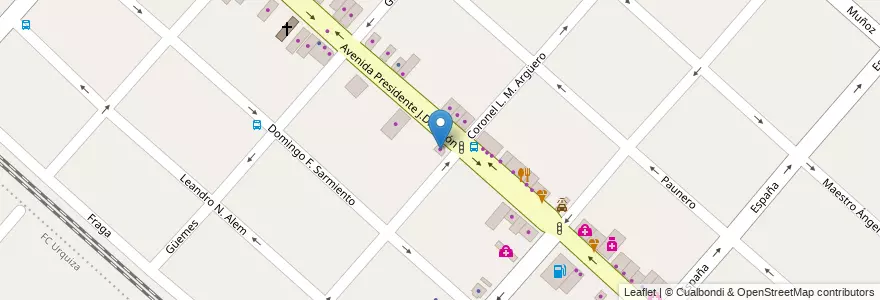 Mapa de ubicacion de Don Armando en Argentinië, Buenos Aires, Partido De San Miguel, San Miguel.