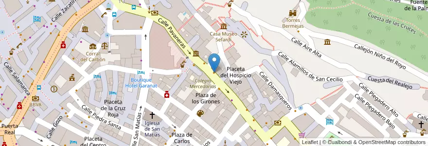 Mapa de ubicacion de Don Barbacoa en Espanha, Andaluzia, Granada, Comarca De La Vega De Granada, Granada.