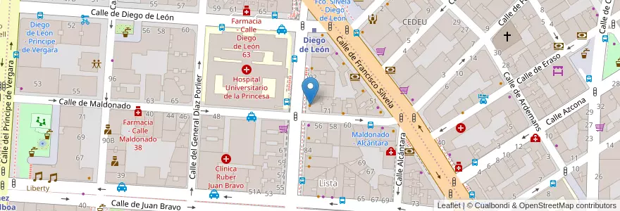 Mapa de ubicacion de Don Carmelo en Испания, Мадрид, Мадрид, Área Metropolitana De Madrid Y Corredor Del Henares, Мадрид.