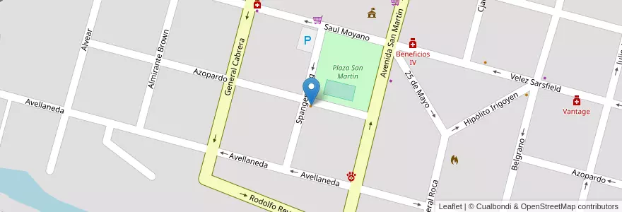 Mapa de ubicacion de Don Gelato en アルゼンチン, コルドバ州, Departamento Colón, Pedanía Calera Norte, La Calera.