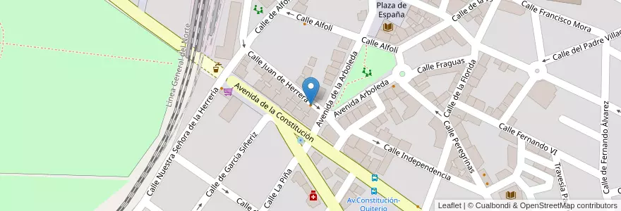 Mapa de ubicacion de Don Gregorio en 西班牙, Comunidad De Madrid, Comunidad De Madrid, Cuenca Del Guadarrama, El Escorial.