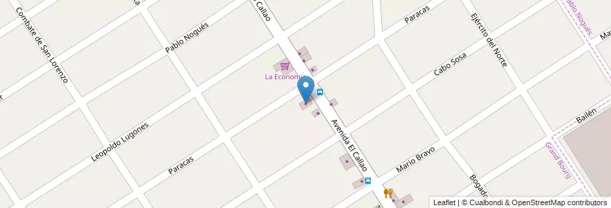 Mapa de ubicacion de Don Kiko en الأرجنتين, بوينس آيرس, Partido De Malvinas Argentinas, Grand Bourg.