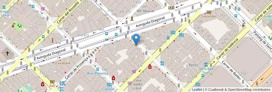 Mapa de ubicacion de Don Kilo Barcelona en Испания, Каталония, Барселона, Барселонес, Барселона.