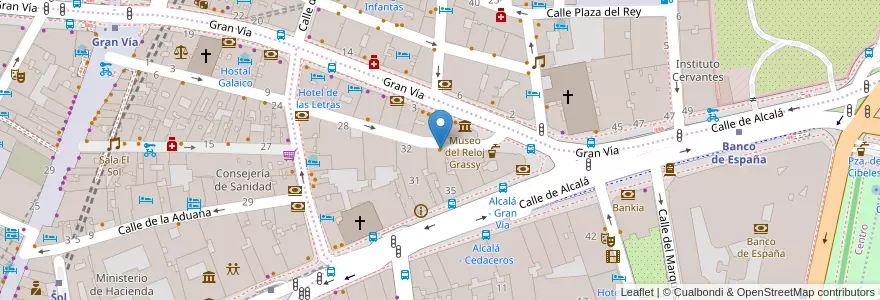 Mapa de ubicacion de Don Paco en İspanya, Comunidad De Madrid, Comunidad De Madrid, Área Metropolitana De Madrid Y Corredor Del Henares, Madrid.