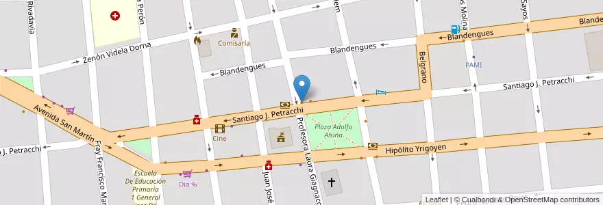 Mapa de ubicacion de Don Quijote en Argentina, Buenos Aires, Partido De Monte, San Miguel Del Monte.