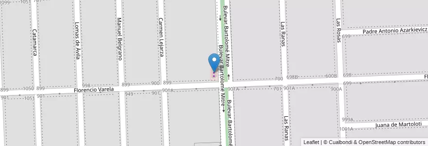 Mapa de ubicacion de Don Wilson en Arjantin, Santa Fe, Departamento Rosario, Municipio De Funes, Funes.