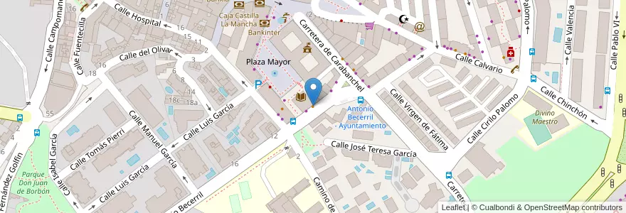 Mapa de ubicacion de Döner Kebab en İspanya, Comunidad De Madrid, Comunidad De Madrid, Área Metropolitana De Madrid Y Corredor Del Henares, Pozuelo De Alarcón.