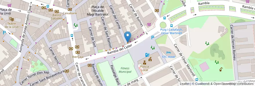 Mapa de ubicacion de Döner Kebab en اسپانیا, Catalunya, Barcelona, Vallès Occidental, Sant Cugat Del Vallès.