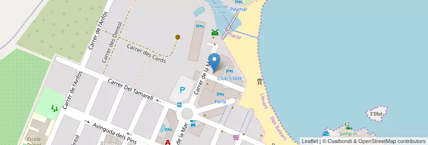 Mapa de ubicacion de Döner Kebab Agadir en スペイン, バレアレス諸島, España (Mar Territorial), Llevant, バレアレス諸島, Manacor.