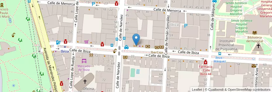 Mapa de ubicacion de Dong Feng en Испания, Мадрид, Мадрид, Área Metropolitana De Madrid Y Corredor Del Henares, Мадрид.