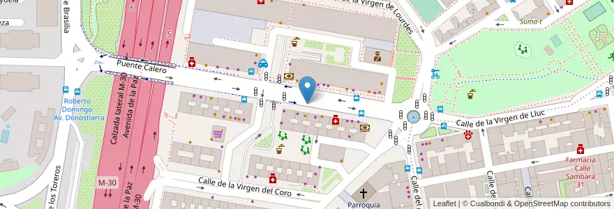 Mapa de ubicacion de DONOSTIARRA, AVENIDA,16 en Spagna, Comunidad De Madrid, Comunidad De Madrid, Área Metropolitana De Madrid Y Corredor Del Henares, Madrid.