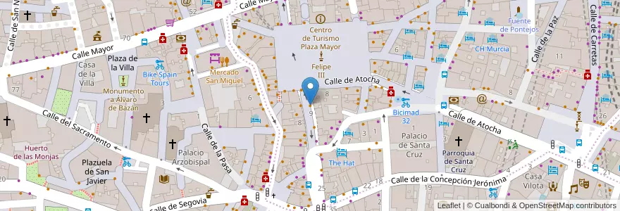Mapa de ubicacion de Doro's Bistró en 西班牙, Comunidad De Madrid, Comunidad De Madrid, Área Metropolitana De Madrid Y Corredor Del Henares, Madrid.